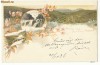 Plitvice (Croatia) - Litografie (litho) circulata 1896