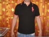TRICOU POLO BY RALPH LAURENT/BARBATESC/ SLIM FIT NEGRU/ MARIMEA M/POZE REALE