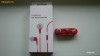 Casti in ear cu telecomanda volum si microfon Apple iPhone 3G 3GS 4 4S iPod iPad Red Casti in ear cu telecomanda volum si microfon Apple iPhone 3G 3GS 4 4S iPod iPad Red