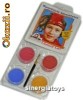 Set pictura pe fata/facepaint 4 culori/glitter Glamour Girl ST204153eul.Vopsea facepaint germana pe baza de apa, testata, aproba