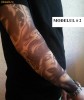 Maneca nylon tatuata; diverse modele; iesi in evidenta GARANTAT. tatuaj fara ac, fara chimicale, fara regrete!