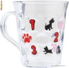 Cana transparenta din melamina 270ml 101 DALMATIENI
