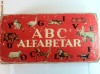 ABC ALFABETAR JOC VECHI  DE COLECTIE DIN PERIOADA COMUNISTA