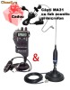 Statie radio Alan 42 Multi + antena Funk 90 si casti MA31 incluse - pret promotional luna aceasta
