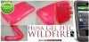 HUSA ROZ GEL - SILICON HTC WILDFIRE - TRANSPORT GRATUIT