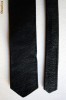 CRAVATA SLIM FIT PIELE SUBTIRE INGUSTA SKINNY CASUAL SMART ALBASTRU INCHIS BLEU MARIN NEGRU NEAGRA OFFICE 6