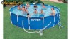 piscina intex 457 cm/122cm cadru metalic cu scara,filtru ,husa.noua ambalata.