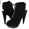 *** PROMOTIE Pantofi cu Platforma VELVET ANGELS La Balajo, Dama / Femei, Kim Kardashian, Piele, 100% AUTENTIC, Reducere de la 999 RON  ***