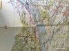 Harta Turing Clubul Roman - interbelica - nr 47 - Bucuresti - Giurgiu