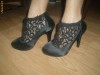 pantofi eleganti dantela si platforma***NOI***36