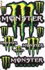 Original!!! Sticker Monster Energy Motocross Racing (RP 618)