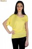 Tricou RVL galben asimetric