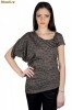 Tricou RVL kaki asimetric