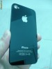Capac Spate Sticla (Glass Back Cover)  Original Apple iPhone 4 BLACK / WHITE  Cadou set montaj 7 piese