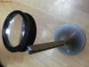 INSTRUMENT  OPTIC  cu LENTILA 2X,I.O.R. BUCURESTI,pentru birou,vintage