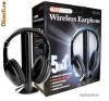 CASTI WIRELESS 5 IN 1 CU MICROFON SI RADIO FM