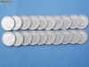 LOT MONEDE SIX PENCE ANGLIA GEORGIUS VI 1948-1951  20bc.