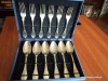 Set Tacamuri Alpaca Placate cu Argint