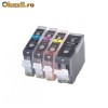 SET 4 CARTUSE CANON PGI-5 / CLI-8, COMPATIBILE, CU CIP INCLUS