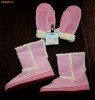 Cizme gen UGG - piele+ manusi piele