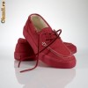 Vand mocasini Ralph Lauren Sander Faded Canvas Sneaker rosii masura 41 si 42