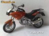 MOTOCICLETE MOTOCICLETA COLECTIE BMW 650 CS MARO-ROSCAT METALIZAT, 1:24, MOTO SPECIAL