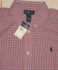 Camasa RALPH LAUREN, maneca lunga, patratele alb-albast?ru-rosu, 100%bumbac, M
