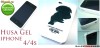 HUSA ALBA SILICON - GEL MODEL CAINI IPHONE 4S / 4 - TRANSPORT GRATUIT