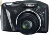Canon PowerShot SX130 negru ( 12.1 MPX , 12X optical zoom , 3 inch ) + acumulatori+incarcator+geanta+card2gb