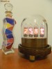 Termometru electronic de camera stil retro cu afisaj Nixie