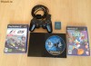Vand PS2 (in stare buna) cu card de memorie plus 3 jocuri originale