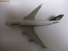 MACHETA AVION BOEING 747 LUFTHANSA FABRICAT FABRICAT DE WELLY