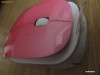 MOUSE WIRELESS Slim design Apple FARA FIR - ultra subtire - optic laser - conectare prin usb - varianta pe roz