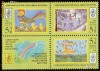 URSS - pictura copii 1988, serie bloc neuzata