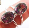 INEL ARGINT SI MYSTIC TOPAZ - MYSTIC TOPAZ   SILVER RING