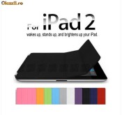 husa neagra smart apple ipad 2 100 % original + folie ecran iPad  Smart Cover Polyurethane Black display foto