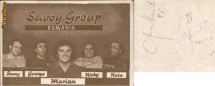 Fotografie SAVOY - GRUP (Marian Nistor) - cu Autograf foto