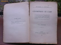 Estetica si arta(in franceza) - P. Guastalla foto