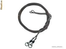 Monturi Lead Core cu vartej si inel K501540S-80 set 2 bucati foto
