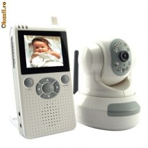 Wireless Baby Monitor cu Night Vision si Pan and Tilt foto
