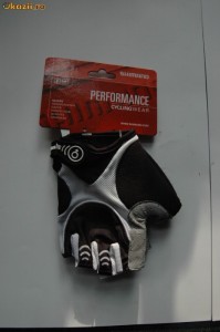 Manusi Shimano Performance, pentru femei, negru/alb, L foto