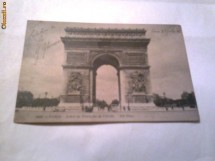 C.P. PARIS - L'Arc de Triumphe de l'Etoile    Circulata foto