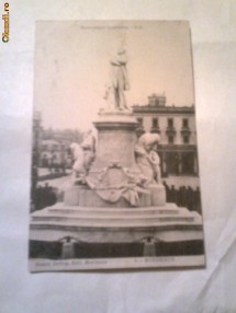 C.P.Bordeaux - Monument Gambetta      Circulata 07.07.1904 foto