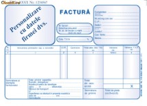 Factura (cu TVA) carnete A6 14-4-10/A foto