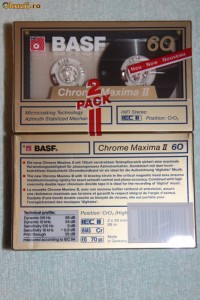Casete Audio sigilate BASF CR-Maxima II / 60 minute