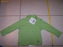 Bluzita verde maneca lunga 6-12 luni sau 74 cm foto
