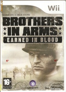 JOC WII BROTHER IN ARMS EARNED IN BLOOD ORIGINAL SIGILAT PAL foto