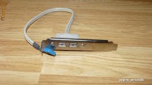 adaptor 2 usb-uri mufa placa de baza foto