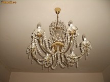 Vand / schimb lustra cristal Bohemia foto