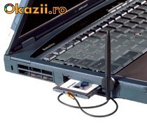 Placa retea adaptor wireless PCMCIA GIGASET H488 data (RFhome) foto